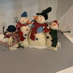 Hallmark Snowman Family  